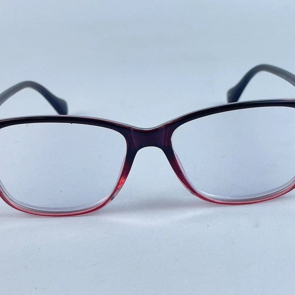 Kenzhou HZ‎ 1899109 Women's Eyeglasses Frame Black & Red Cat Eye 52-16-145 mm